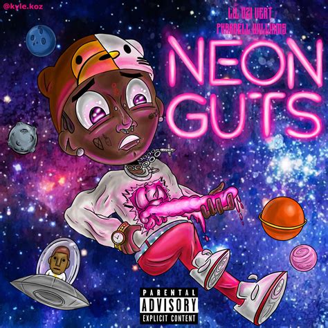 lil uzi neon guts.